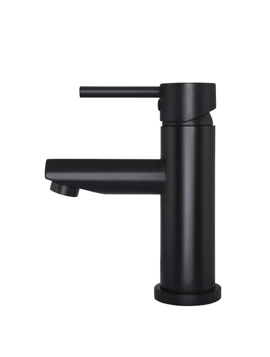 Round Basin Mixer - Matte Black