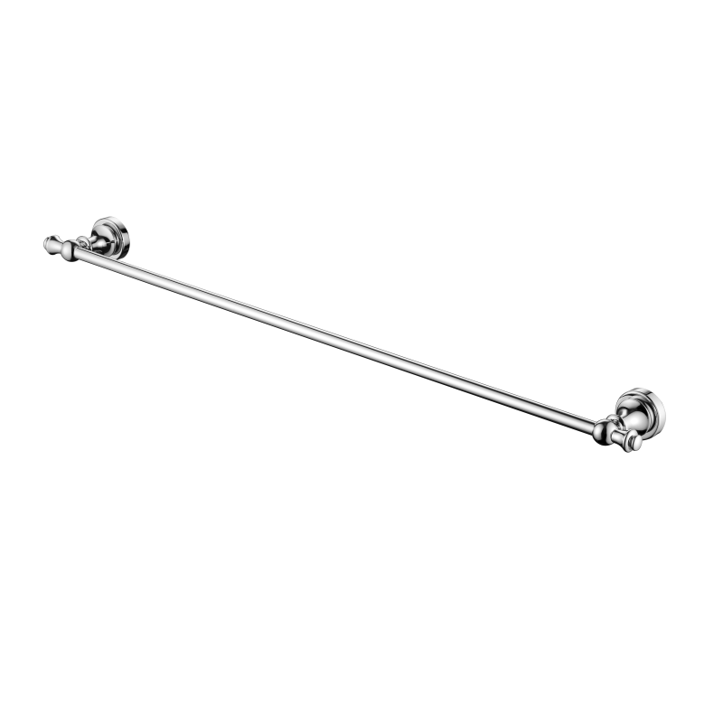 Medoc 750mm Single Towel Rail - Chrome