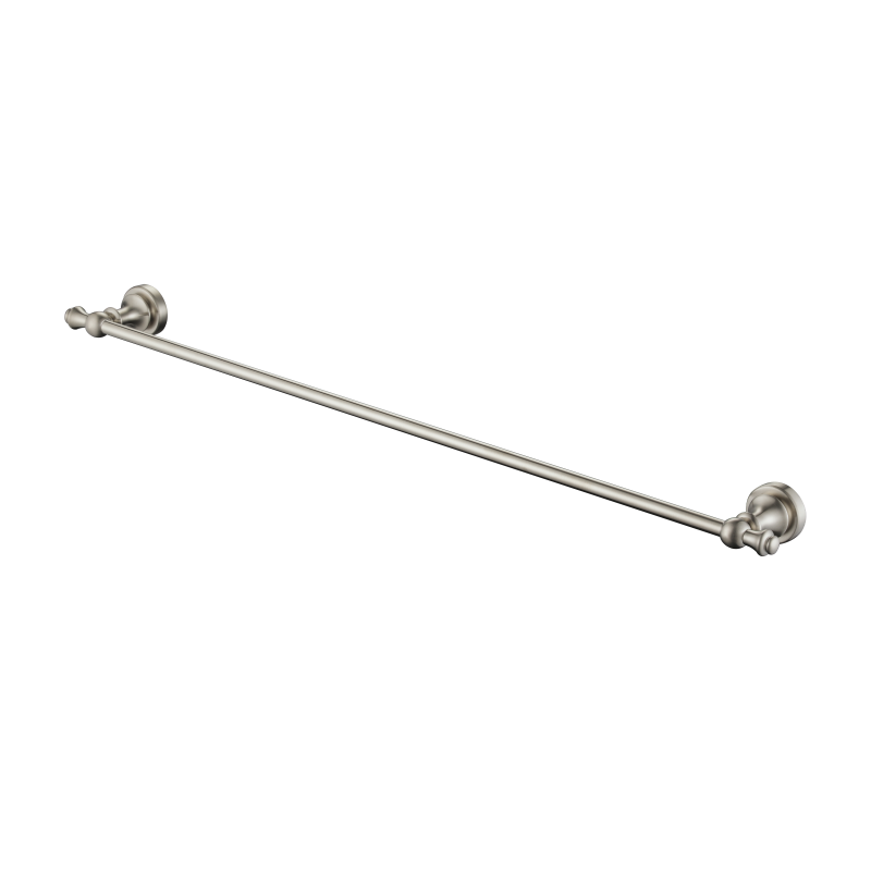 Medoc 750mm Single Towel Rail - Brushed Nickel