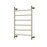 Medoc 6 Bar Heated Towel Rail – Brushed Bronze
