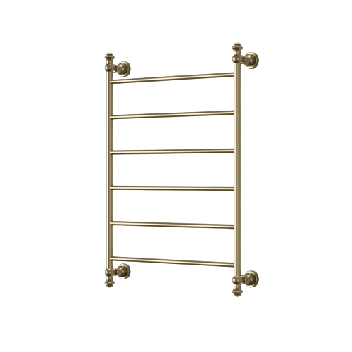 Medoc 6 Bar Heated Towel Rail – Brushed Bronze