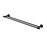 Medoc 750mm Double Towel Rail - Matte Black