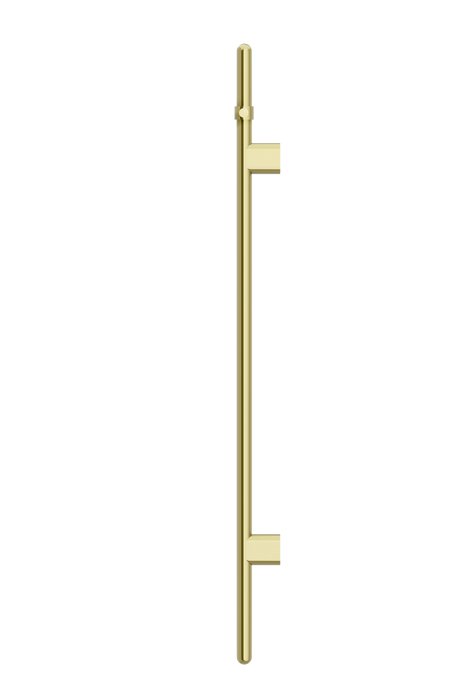Heated Vertical Towel Rail - Tiger Bronze