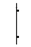 Heated Vertical Towel Rail - Matte Black