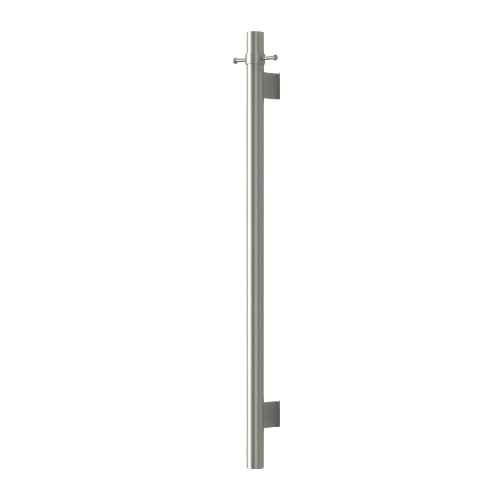 Mirage Vertical Heated Towel Rail – Brushed Nickel