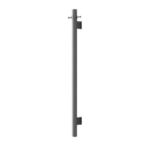 Mirage Vertical Heated Towel Rail – Gun Metal