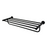 Mirage Bathroom Shelf -  Matte Black