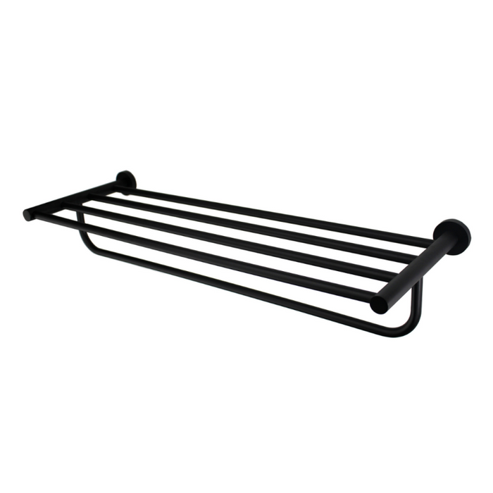 Mirage Bathroom Shelf -  Matte Black