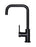 Round Kitchen Mixer Tap - Matte Black