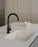 Round Gooseneck Kitchen Mixer Tap - Matte Black