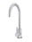 Round Gooseneck Kitchen Mixer Tap - Polished Chrome