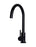 Round Gooseneck Kitchen Mixer Tap - Matte Black