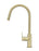 Round Paddle Piccola  Pull Out Kitchen Mixer Tap - Tiger Bronze
