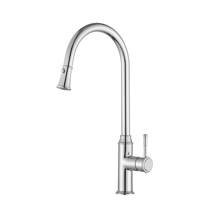 Montpellier Pull-Out Kitchen Mixer Chrome