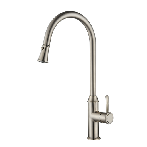 Montpellier Pull-Out Kitchen Mixer - Brushed Nickel