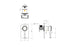 Montpellier Shower Mixer - Chrome