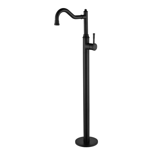 Montpellier Freestanding Bath Mixer -  Matte Black