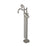 Montpellier Freestanding Bath Mixer With Hand Shower - Brushed Nickel