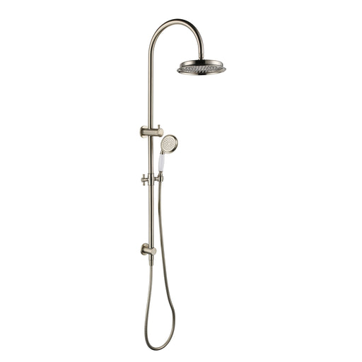 Montpellier Shower Column Set Brushed Nickel