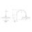 Montpellier Shower Arm With Shower Head - Brushed Nickel