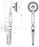Montpellier Hand Shower on Bracket - Matte Black
