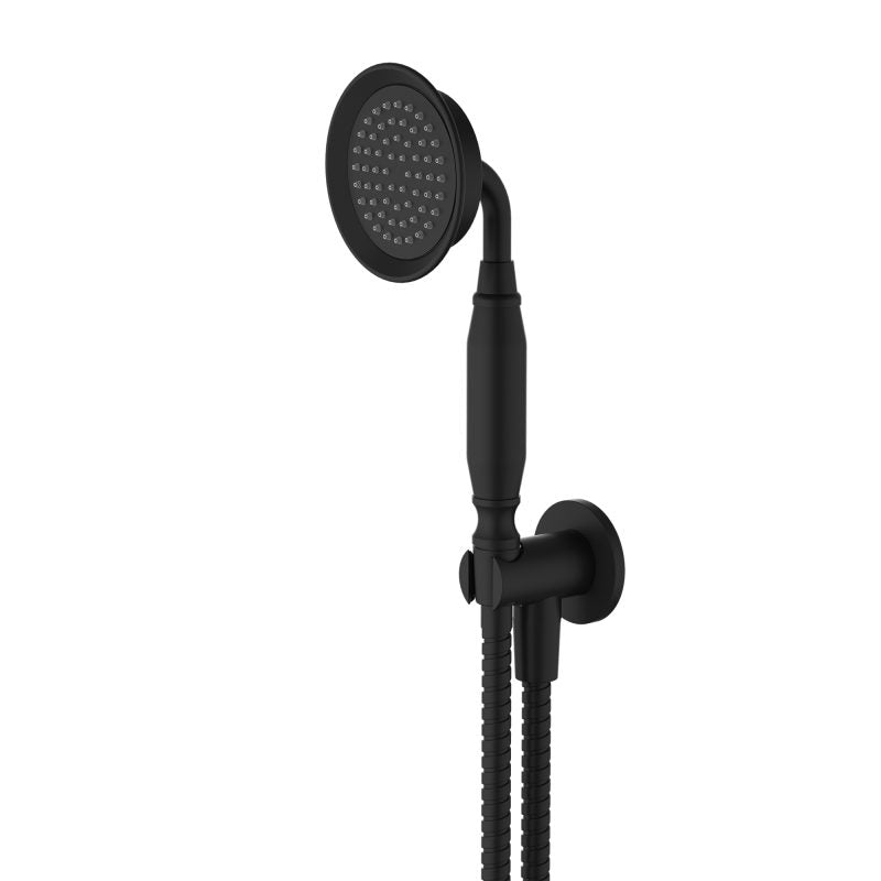 Montpellier Hand Shower on Bracket - Matte Black