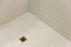 Square Floor Grate Shower Drain 100mm Outlet - Tiger Bronze