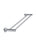 Round Double Towel Rail 600mm - Polished Chrome