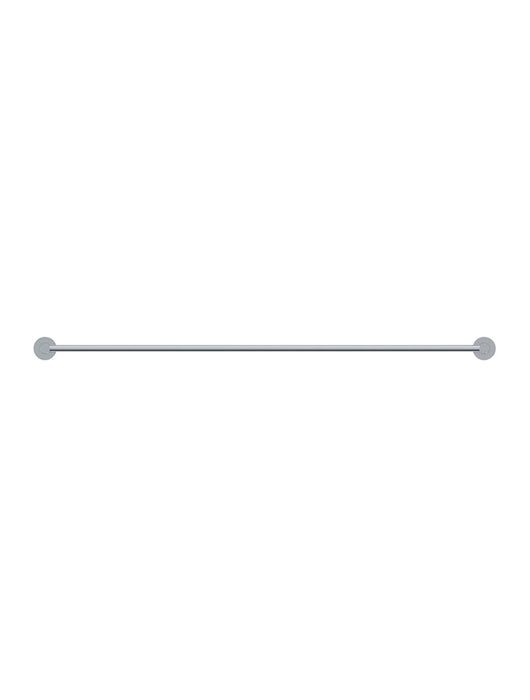 Round Double Towel Rail 900mm - Polished Chrome
