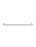 Round Double Towel Rail 900mm - Polished Chrome