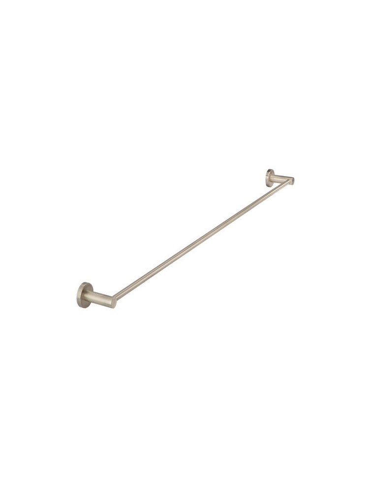 Round Single Towel Rail 600mm - Champagne