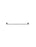 Round Single Towel Rail 600mm - Shadow Gunmetal