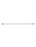 Round Single Towel Rail 900mm - Polished Chrome