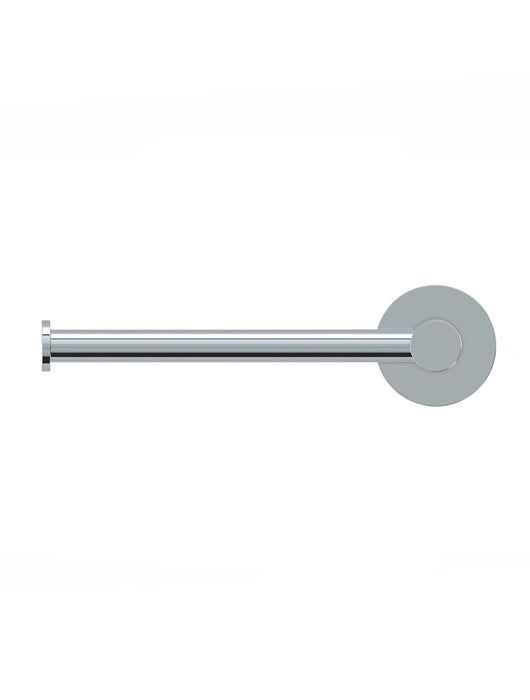 Round Toilet Roll Holder -  Polished Chrome