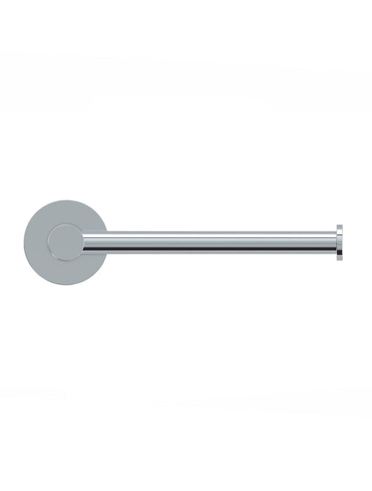 Round Toilet Roll Holder -  Polished Chrome