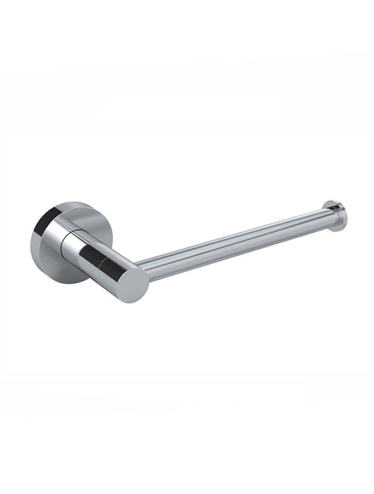 Round Toilet Roll Holder -  Polished Chrome