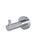 Round Robe Hook -  Polished Chrome