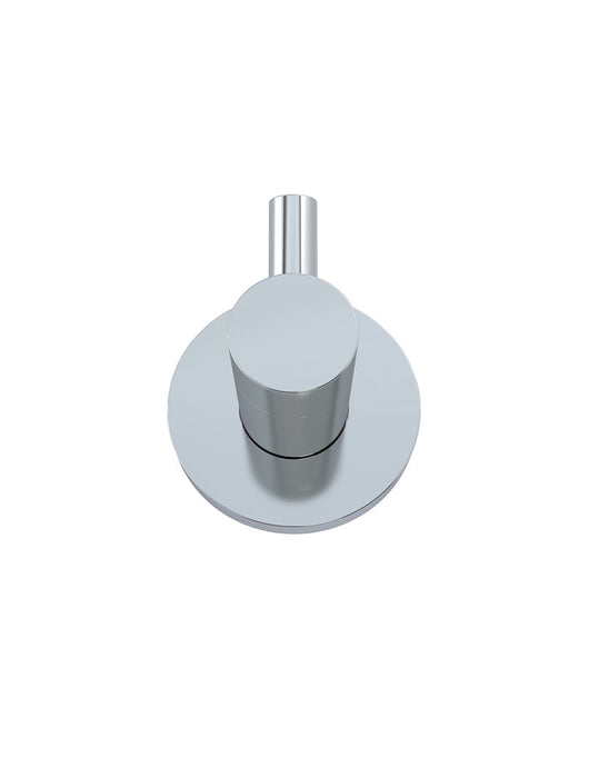 Round Robe Hook -  Polished Chrome