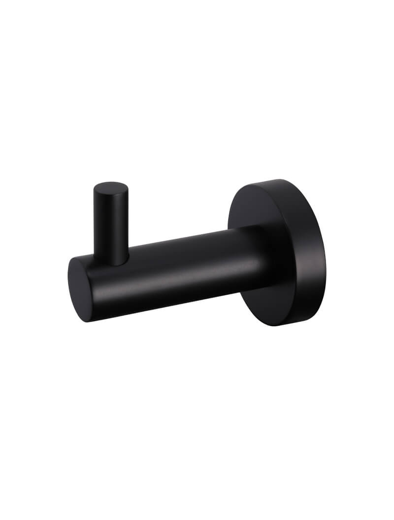 Round Robe Hook - Matte Black — Christopher Alexander