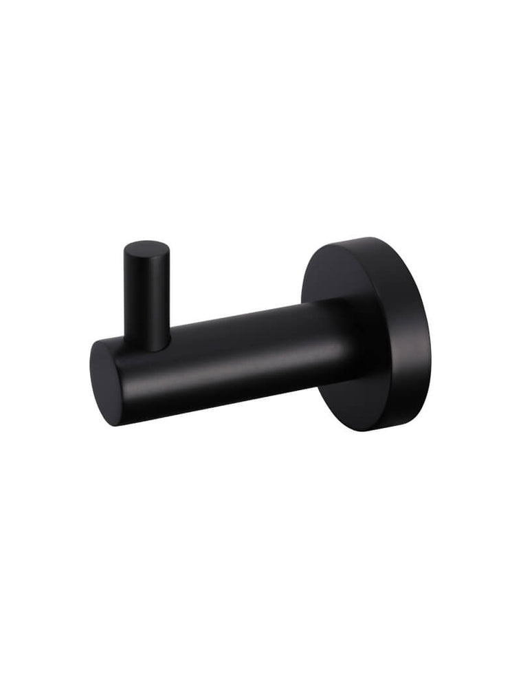 Round Robe Hook -  Matte Black