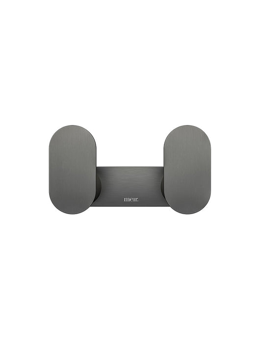 Curvaé Double Robe Hook - Shadow Gun Metal