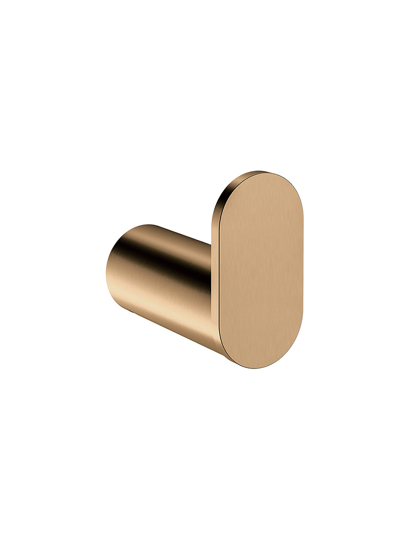 Curvaé Single Robe Hook - Lustre Bronze — Christopher Alexander