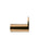 Curvaé Single Robe Hook - Lustre Bronze