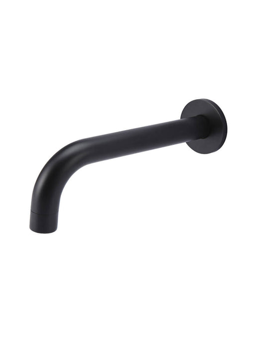 Universal Round Curved Spout 130mm - Matte Black