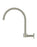 Round High-Rise Swivel Wall Spout - Brushed Nickel