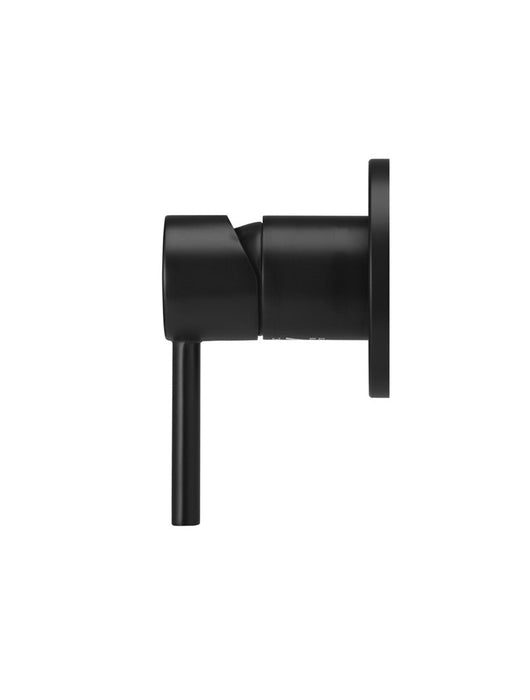 Round Wall Mixer Trim Kit  (In-Wall Body Not Included)  - Matte Black