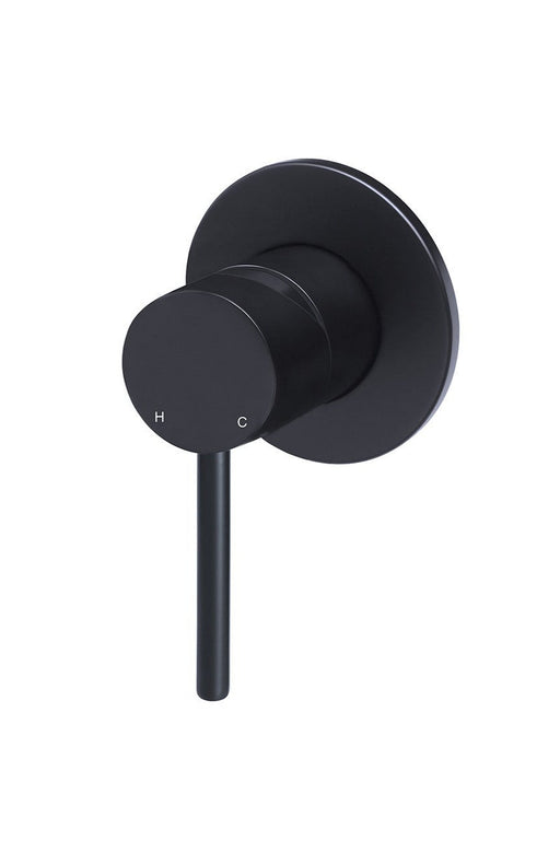 Round Wall Mixer Trim Kit  (In-Wall Body Not Included)  - Matte Black