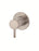 Round Wall Mixer Short Pin-Lever Trim Kit (In-Wall Body Not Included) - Champagne
