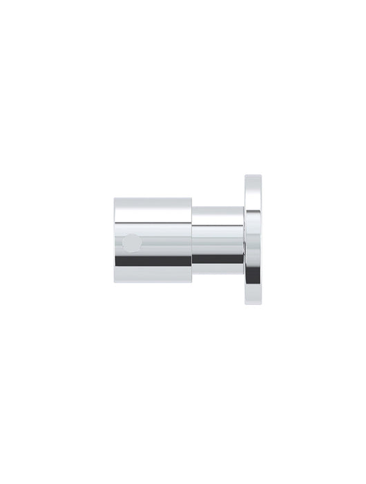 Round Quarter Turn Wall Top Assemblies - Polished Chrome