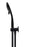 Round Hand Shower On Swivel Bracket - Matte Black